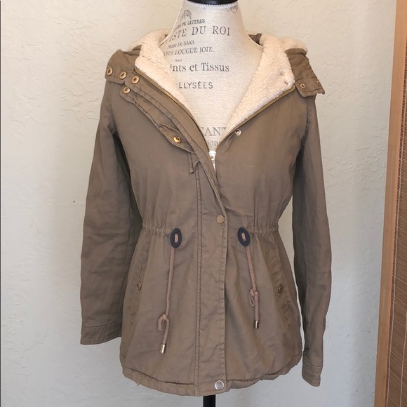 NY Collection Jackets & Blazers - Tan winter jacket